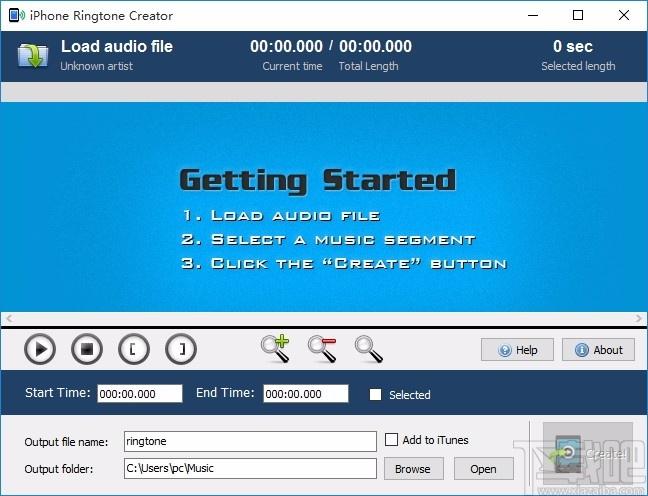 iPhone Ringtone Creator下载,iPhone铃声制作工具