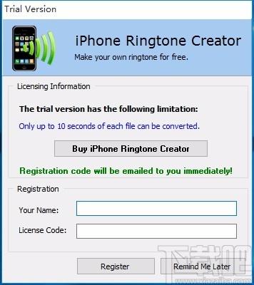 iPhone Ringtone Creator下载,iPhone铃声制作工具