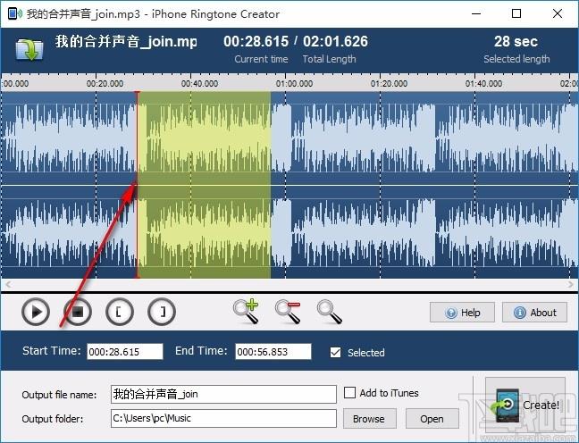 iPhone Ringtone Creator下载,iPhone铃声制作工具