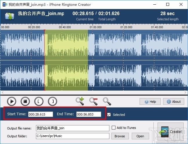 iPhone Ringtone Creator下载,iPhone铃声制作工具